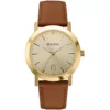 Bulova Classic Brown Watch 38mm