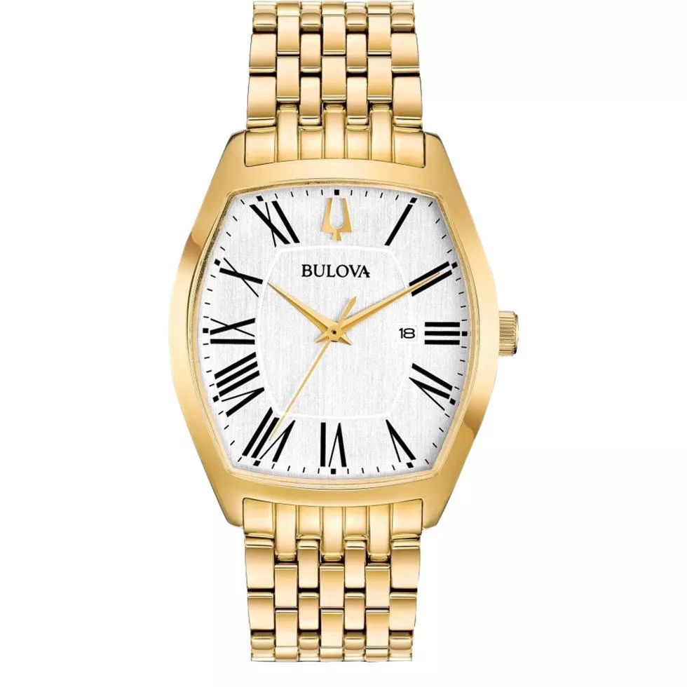 Bulova Ambassador Yellow Watch 31 x 37mm