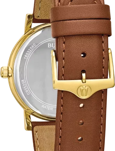 Bulova Classic Brown Watch 38mm