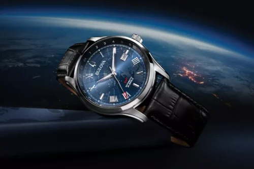 Bulova Classic Wilton GMT mat so ban do the gioi